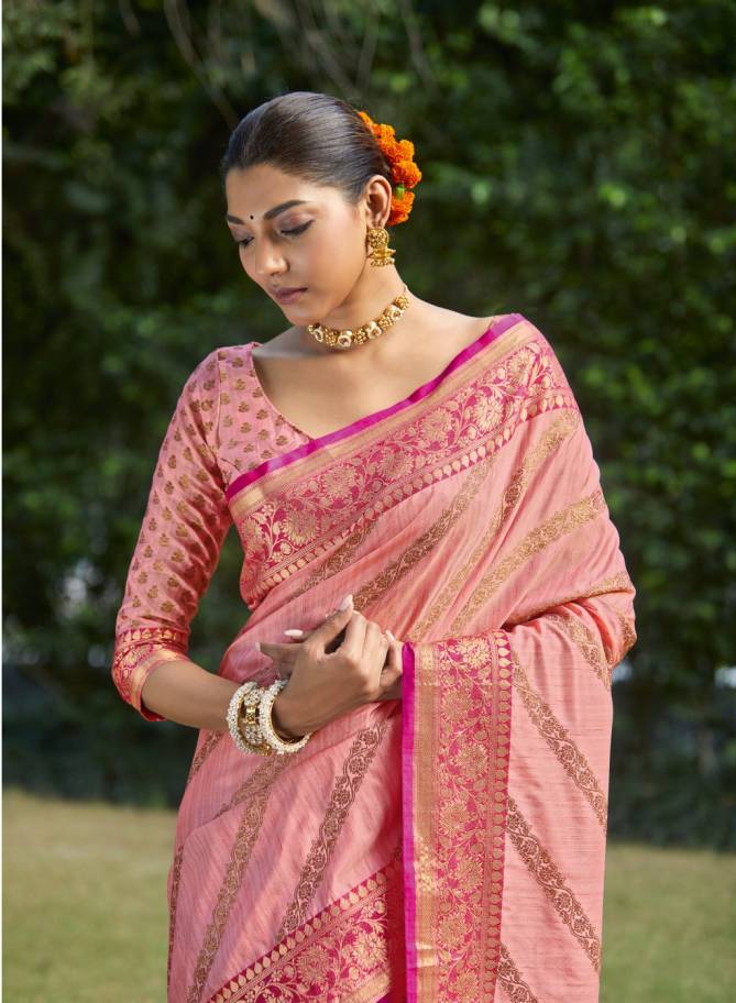 Sangam Metalic Silk Festive Wear Designer Fancy Saree Collection